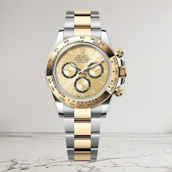 rolex daytona white gold 40mm black dial with diamonds m126509-0002 super clone