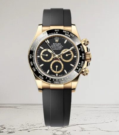 daytona rolex panda white dial black bezel white bracelet m126500ln-0001 super clone