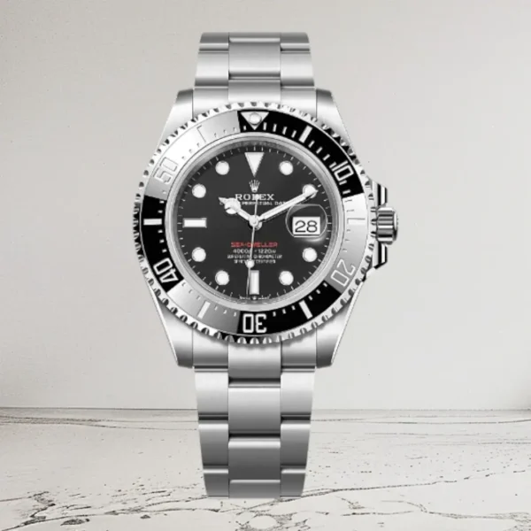 rolex submariner no date m124060-0001 black dial men's watch super clone